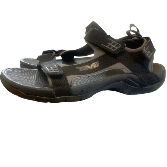 Teva Minam Men's Sandal 4289 BLK Sz 10 Hiking Sport Comfort Outdoors Water Shoe - Picture 3 of 10